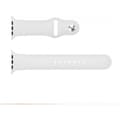 Miniatyrbillede 2 af 3: Wave silikonerem, Apple Watch 38 mm / 40 mm / 41 mm, hvid