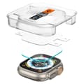 Miniatyrbild 9 av 11: Spigen [2-Pack] Apple Watch Ultra (49 mm) Härdat Glas Skärmskydd Clear