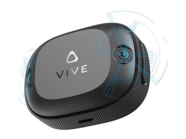 HTC VIVE Ultimate Tracker, Tracker, päähän kiinnitettävä näyttö, musta, HTC, sininen, pidike