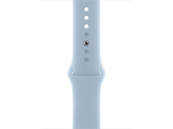 Apple - Band för smart klocka - 45 mm - storlek S/M - ljusblå