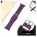 Miniatyrbild 4 av 6: Apple Watch 2/3/4/5/6/7/8/SE (49/45/44/42mm) Ultra Armband Silicone - Svart
