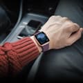 Miniatyrbild 6 av 6: Apple Watch 2/3/4/5/6/7/8/SE (49/45/44/42mm) Ultra Armband Silicone - Svart