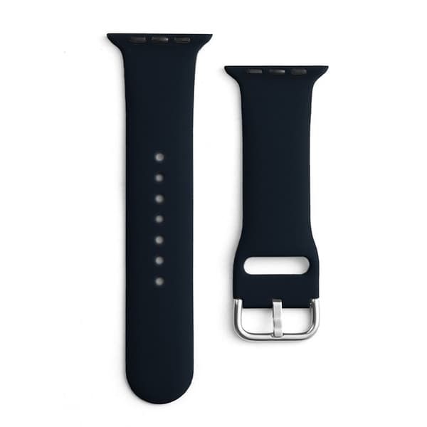 Apple Watch 2/3/4/5/6/7/8/SE (49/45/44/42mm) Ultra Armband Silicone - Svart