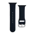 Miniatyrbild 1 av 6: Apple Watch 2/3/4/5/6/7/8/SE (49/45/44/42mm) Ultra Armband Silicone - Svart