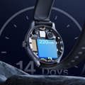 Miniatyrbild 9 av 11: Joyroom Smartwatch Classic Series Call Answering - Grå