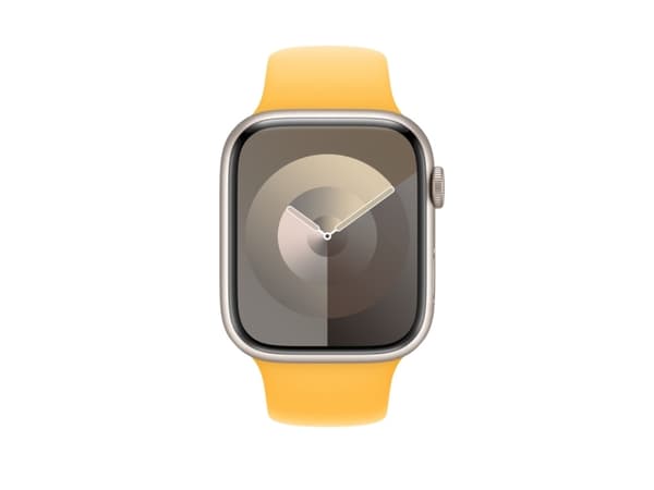 Apple - Band för smart klocka - 45 mm - M/L (passar handleder på 160 - 210 mm) - solsken