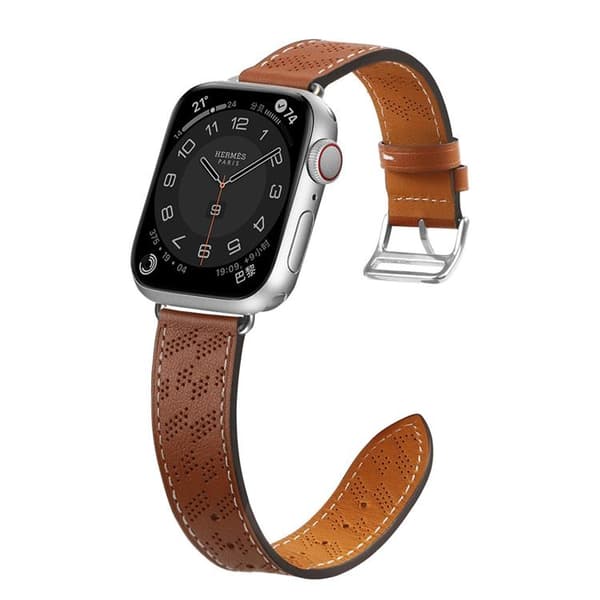 Apple Watch Ultra/SE/8/7/6/5/4 (49/45/44mm) Armband - Ljusbrun