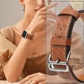 Miniatyrbild 5 av 7: Apple Watch Ultra/SE/8/7/6/5/4 (49/45/44mm) Armband - Ljusbrun