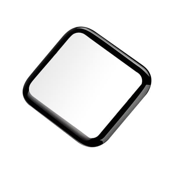 Våg 3D PMMA-skärmskydd, Apple Watch 42 mm, svart