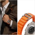 Miniatyrbild 6 av 9: Nylonarmband Samsung Galaxy Watch 6 (40mm) - Military Grön