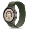 Miniatyrbild 1 av 9: Nylonarmband Samsung Galaxy Watch 6 (40mm) - Military Grön