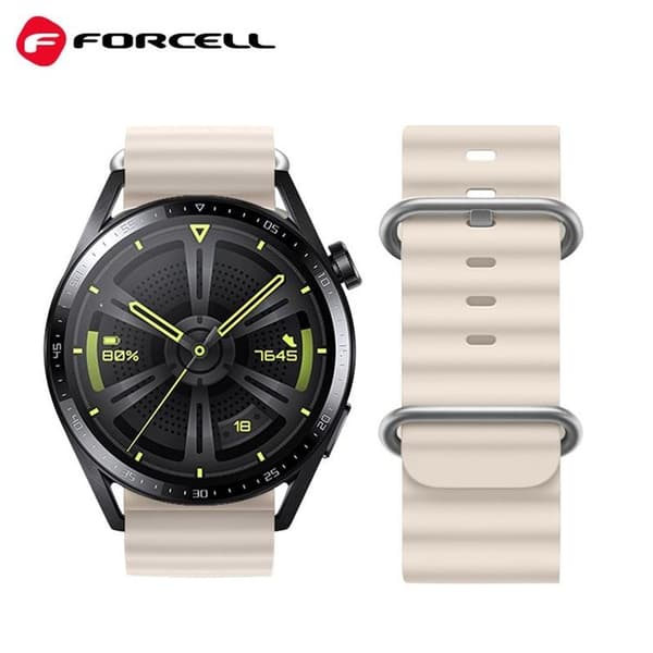 Forcell Galaxy Watch 6 (40mm) Armband FS01 - Beige