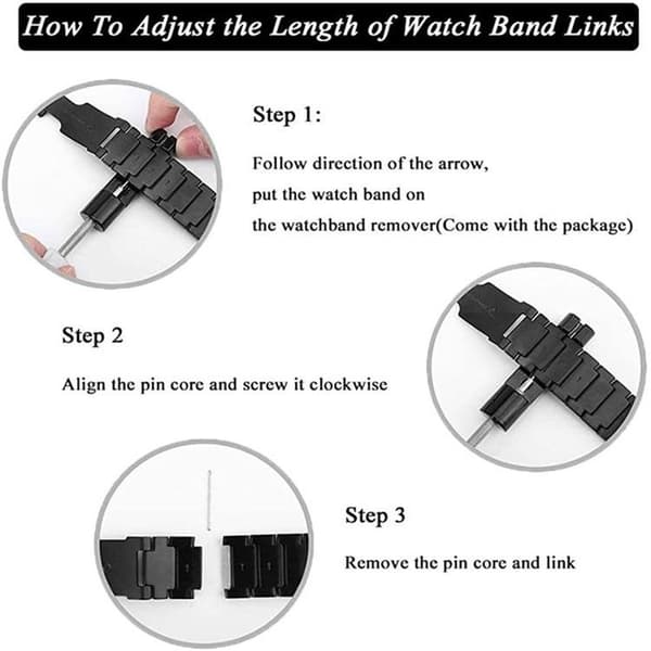 Galaxy Watch 6 Classic (43mm) Armband Stainless Steel - Silver