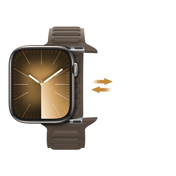 Dux Ducis Apple Watch (38/40/41mm) Armband BL Magnetic - Mörkgrå