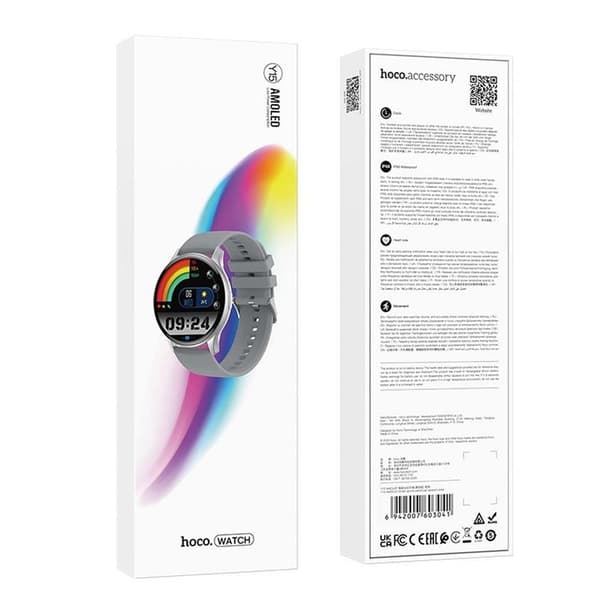 Hoco SmartWatch Sport Y15 - Silver