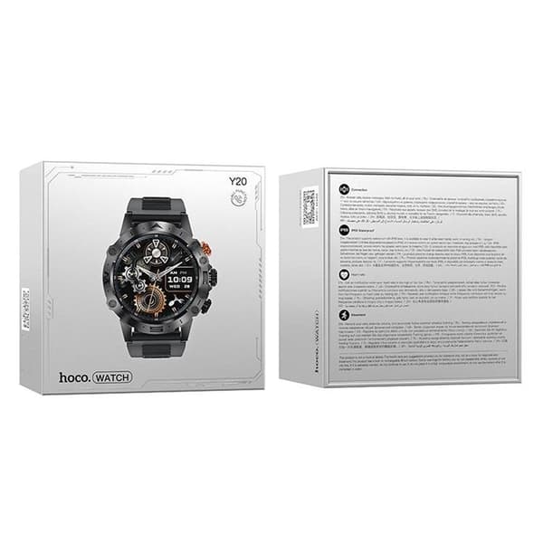 Hoco SmartWatch Sport Y20 - Svart