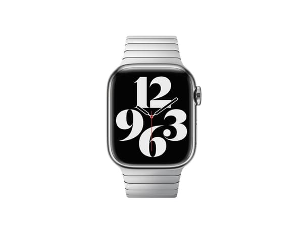 Apple - KlocKräm för smart klocka - 38mm - 135-195 mm - silver