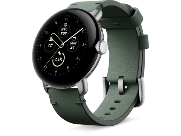 Google GGLGA03291, Google Pixel Watch, Läder, Rostfritt stål, 1 styck