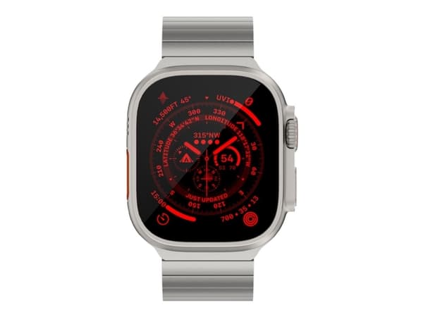 Išmanusis laikrodis Just Mobile Titanium Watch Band for Apple Watch Ultra (1&2) with DLC coating
