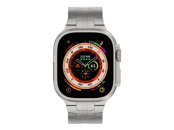 Išmanusis laikrodis Just Mobile Titanium Watch Band for Apple Watch Ultra (1&2)