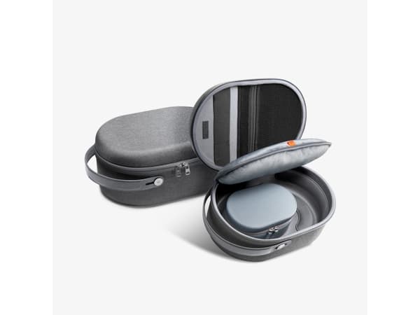 Spigen Klasden Pouch, Etui, Hodemontert display, Grå, Apple, Apple Vision Pro, EVA ( Ethylene-vinyl-acetat), Nylon