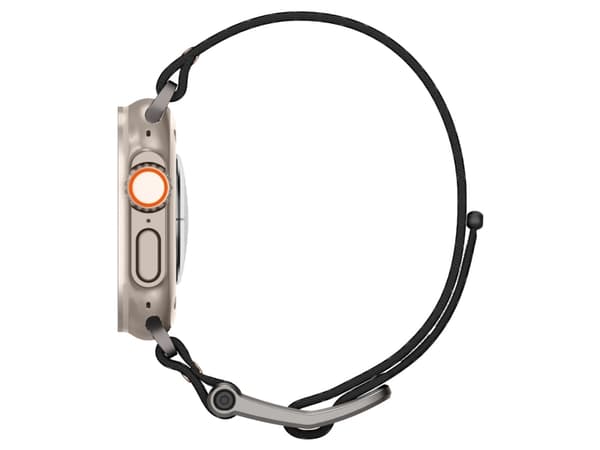 Spigen AMP05981, Band, Smartwatch, Svart, Apple, Apple Watch Ultra 1 / 2 (49mm) Apple Watch Series 9 / 8 / 7 (45mm) Apple Watch Series SE 2 / SE /...