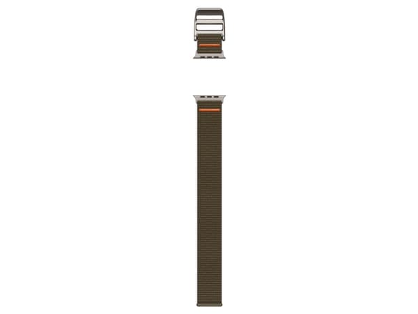 Spigen AMP05982, Band, Smartwatch, Khaki, Apple, Apple Watch Ultra 1 / 2 (49mm) Apple Watch Series 9 / 8 / 7 (45mm) Apple Watch Series SE 2 / SE /...