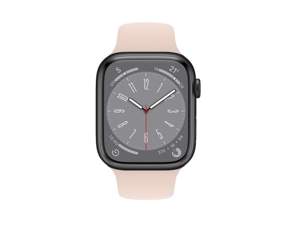 Armband till Apple Watch 42/44/45mm Silikon Rosa