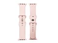 Miniatyrbilde 2 av 5: Armband till Apple Watch 42/44/45mm Silikon Rosa