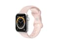 Miniatyrbilde 1 av 5: Armband till Apple Watch 42/44/45mm Silikon Rosa