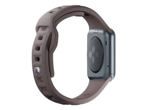 3MK 5903108565844, Klockarmband, Apple, Watch serie 1/2/3/4/5/6/7/8/9/SE/Ultra, Silikon, Rostfritt stål, 42/44/45/49 mm, Låda