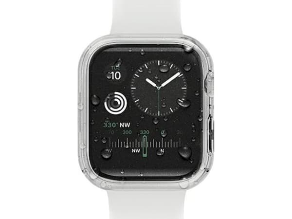 Uniq UNIQ ETUI NAUTIC APPLE WATCH SERIES 7/8/ 9 41MM PRZEZROCZYSTY/DOVE CLEAR