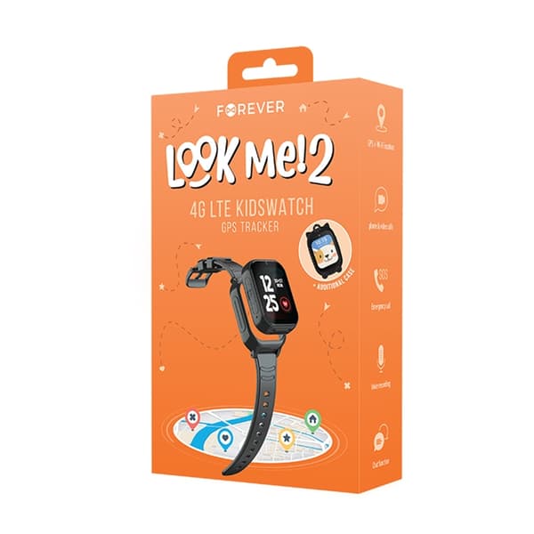 Forever Smartwatch GPS WiFi 4G Kids KW-510 - Svart