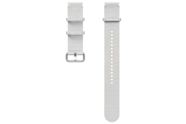 Samsung Athleisure Band (M/L) for Galaxy Watch 7, Band, Smartwatch, Silver, Samsung, Galaxy Watch 7, Nitril, Rubber