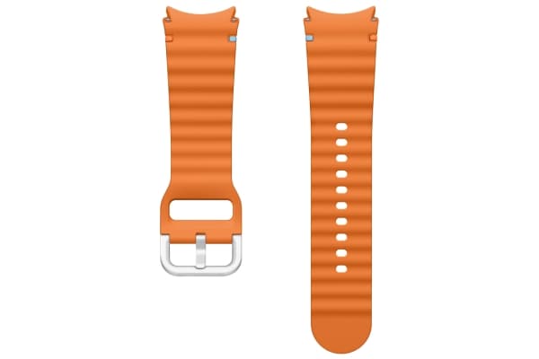 Samsung ET-SNL30 - Bånd for smart armbåndsur - Small/Medium - oransje - for Galaxy Watch FE, Watch4, Watch4 Classic, Watch5, Watch5 Pro, Watch6, Watc