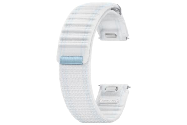 Samsung ET-SVL31 - Band för smart klocka - Medium/Large - vit / blå - för Galaxy Watch7