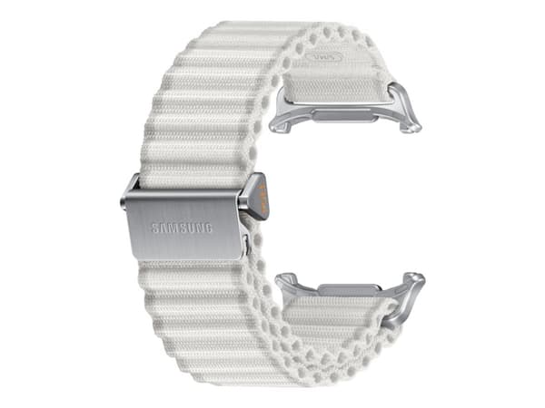 Samsung Trail Band for Galaxy Watch Ultra, Band, Smartwatch, White, Samsung, Galaxy Watch Ultra, Fabric, Nylon