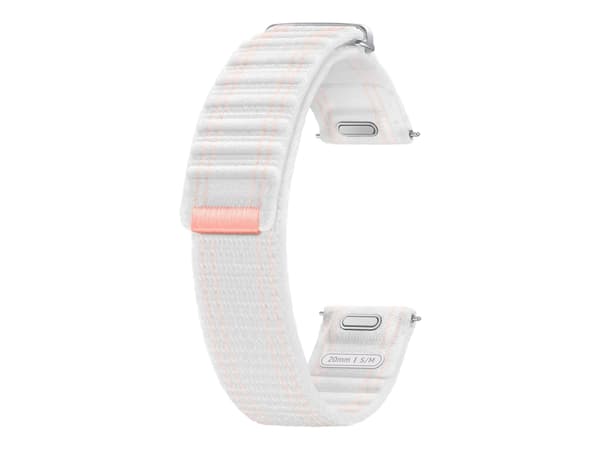 Samsung ET-SVL30 - Bånd for smart armbåndsur - Small/Medium - pink white - for Galaxy Watch7