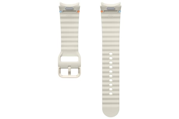 Samsung ET-SNL31 - Bånd for smart armbåndsur - Medium/stor - kremfarget - for Galaxy Watch7