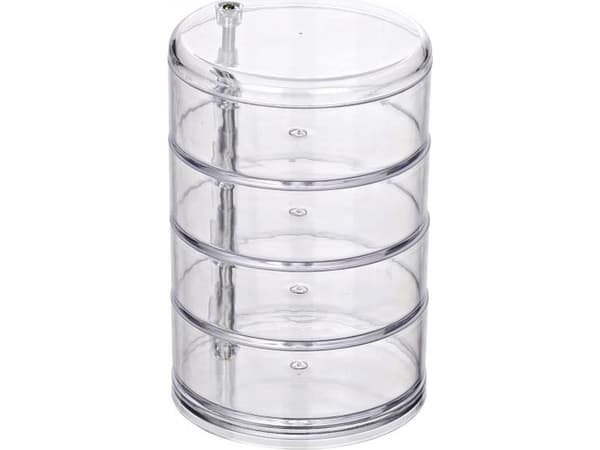 Wenko organizer Femmepanie 11,5 x 17,5 cm akryl gjennomsiktig
