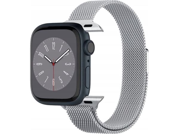 Spigen Spigen Metal Fit, silver - Apple Watch 41mm/40mm/38mm