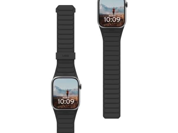Urban Armor Gear Pathfinder Watch Strap for Apple Watch, Watch strap, Apple, Watch Series 1-3 38mm, Series 4-6 & SE 40mm, Series 7-9 41mm., Silicone,