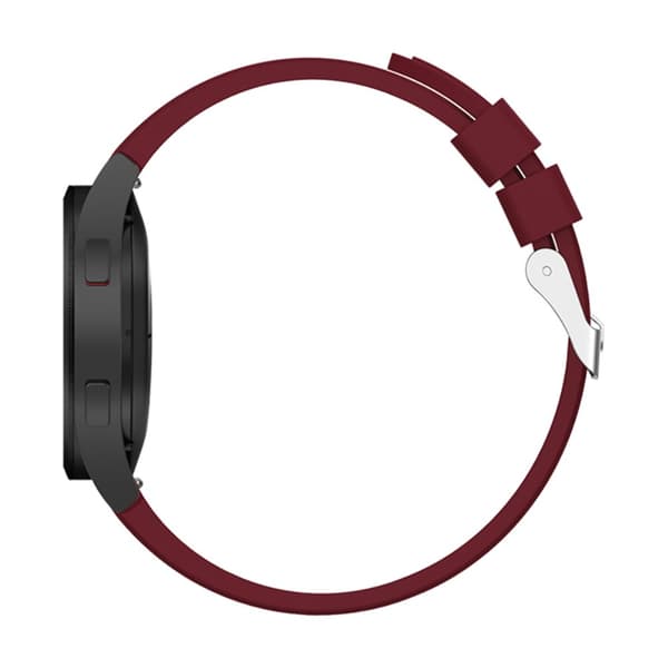 Full Fit Silikonarmband Samsung Galaxy Watch FE Vinröd