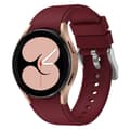 Miniatyrbild 1 av 5: Full Fit Silikonarmband Samsung Galaxy Watch FE Vinröd