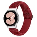 Miniatyrbild 1 av 3: Vävd Nylonarmband Samsung Galaxy Watch FE Röd