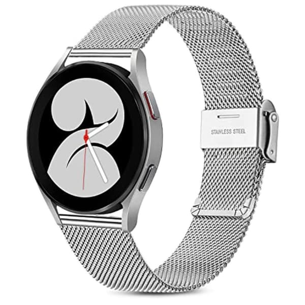 Milanese Mesh Bracelet Samsung Galaxy Watch FE Silver