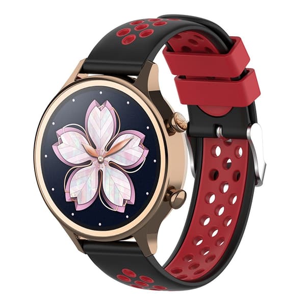 Sportarmband Samsung Galaxy Watch FE Svart/Röd