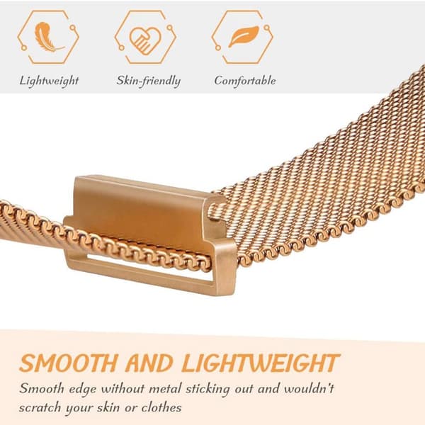Milanese Armband Samsung Galaxy Watch FE Roséguld