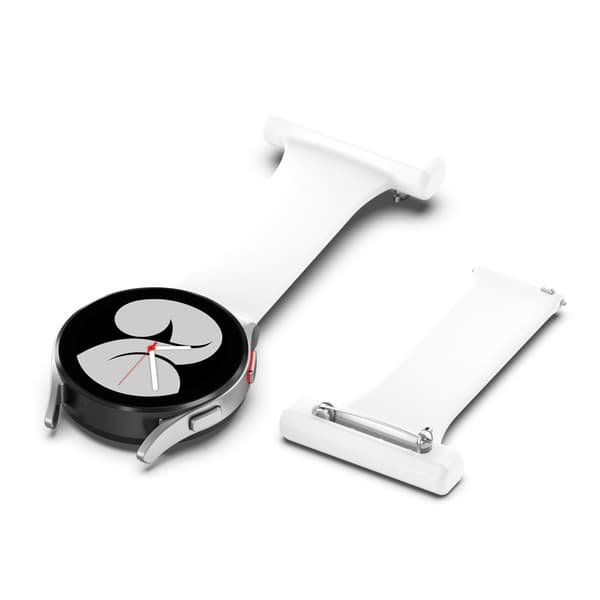 Samsung Galaxy Watch 7 44mm Rem Sjuksköterskeklocka Vit