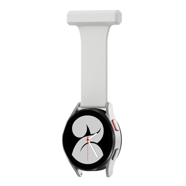 Samsung Galaxy Watch 7 44mm Rem Sjuksköterskeklocka Ljusgrå